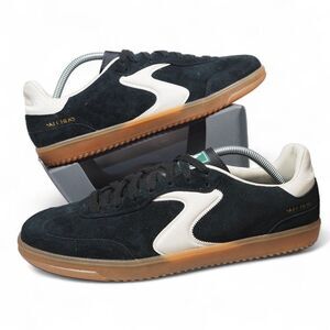 Skechers Hotshot - Azir Suede Sneakers Black / Natural 254151 Women's 10.5